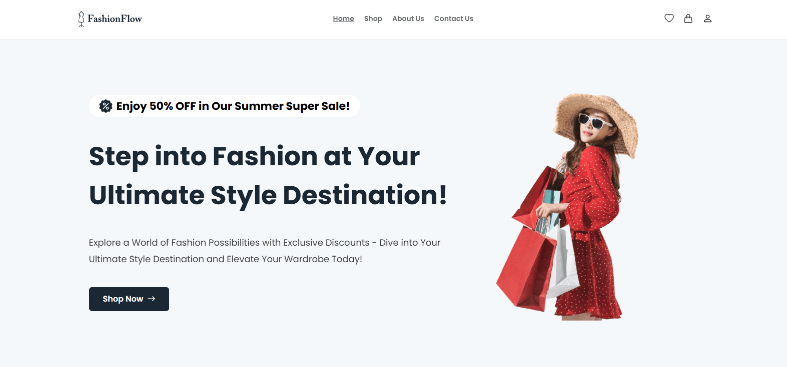 FashionFlow • Clothing website