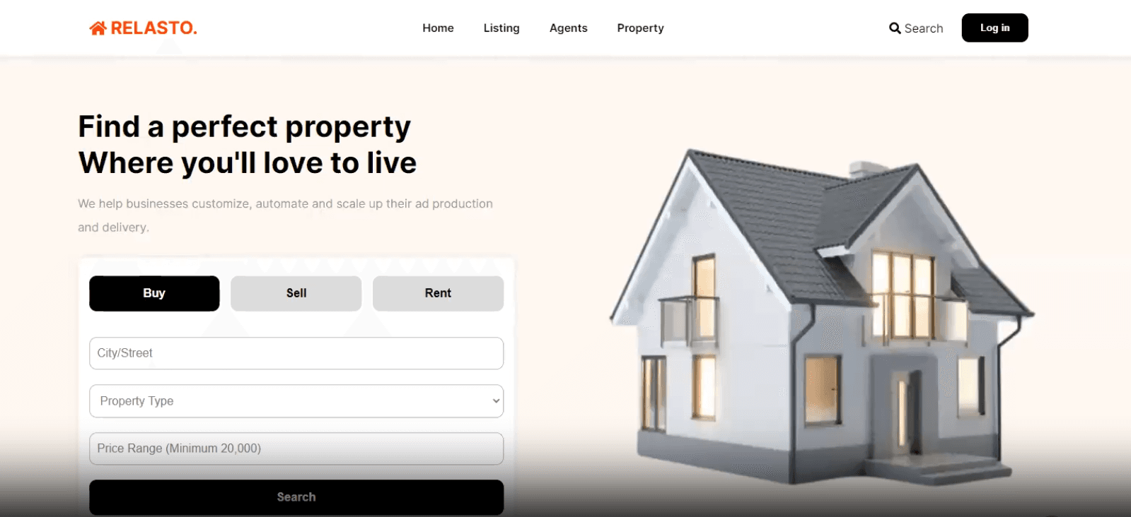 Relasto • Real Estate Platform